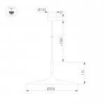 Подвесной светильник FIORE 035931 Arlight