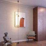 Светильник SP-TABOO-FLOOR-S1300-14W Warm3000 (BK, 90 deg, 230V) (Arlight, IP20 Металл, 3 года) Arlight 36116