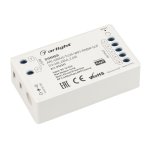 Диммер ARL-SIRIUS-TUYA-WIFI-RGBW-SUF (12-24V, 4x4A, 2.4G) (Arlight, IP20 Пластик, 3 года) Arlight 36361