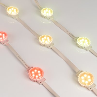 Модуль управляемый SPI-F6-D40 24V RGB-RAM-Auto (1.25W, IP68, 120 deg) (Arlight, Пластик, 3 года) Arlight 36828