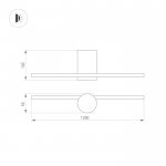 Настенный светильник VINCI 036931 Arlight