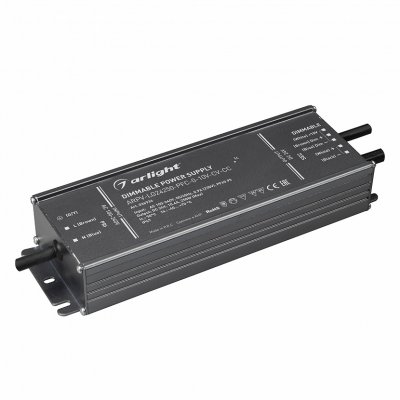 Блок питания ARPV-LG24250-PFC-0-10V-CV-CC (24V, 10.4A, 250W) (Arlight, IP67 Металл, 5 лет) Arlight 36936