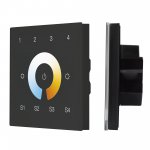 INTELLIGENT ARLIGHT Сенсорная панель DALI-901-11-4G-4SC-MIX-DT8-IN Black (BUS/230V) (IARL, IP20 Пластик, 3 года) Arlight 37197