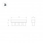 Светильник MAG-ORIENT-KRATER-L195-12W Warm3000 (BK, 25 deg, 48V, DALI) (Arlight, IP20 Металл, 3 года) Arlight 37330