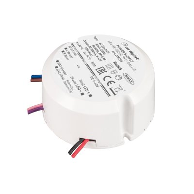 Блок питания ARJ-KE-40300-PFC-DALI-R (12W, 9-40V, 0.3A) (Arlight, IP20 Пластик, 3 года) Arlight 38299