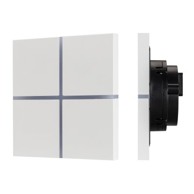 INTELLIGENT ARLIGHT Сенсорная панель KNX-304-13-IN White (BUS, Frameless) (IARL, IP20 Металл, 2 года) Arlight 38310