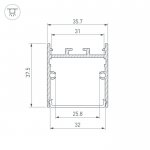 Профиль SL-LINE 038432 Arlight