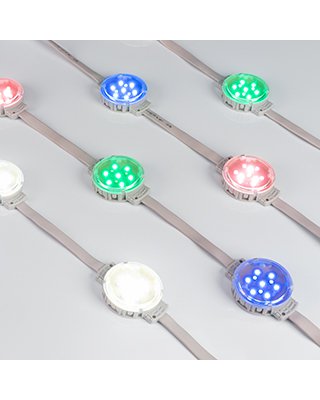 Модуль управляемый DMX-F10-D50 24V RGBW-Day (2W, IP68, 120 deg) (Arlight, Пластик, 3 года) Arlight 39489