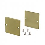 Заглушка SL-LINE-3638-LW GOLD глухая (Arlight, Металл) Arlight 39983