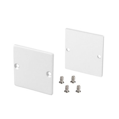 Заглушка SL-LINE-3638-LW WHITE глухая (Arlight, Металл) Arlight 40252