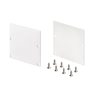 Заглушка SL-LINE-5050-LW WHITE глухая (Arlight, Металл) Arlight 40253