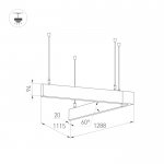 Подвесной светильник LINEAIR FLAT 040637 Arlight