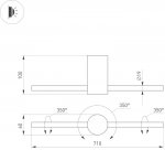 Настенный светильник PICASO 047347 Arlight