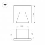 Подсветка для лестниц и ступеней TIE 050875