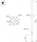 Опора 51187 Arlight