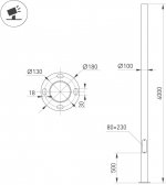Опора 51191 Arlight