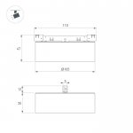 Трековый светильник MICROCOSM RONDO 051823