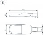 Уличный консольный светильник TURI 053864 Arlight