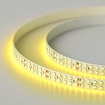 Лента RT 2-5000 24V Yellow 2x2 (3528, 1200 LED, LUX) Arlight 8774
