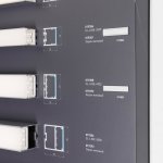 Стенд Профиль Линейный Свет LUX-E10-1760x600mm (DB 3мм, пленка, подсветка) (Arlight, -) Arlight 900