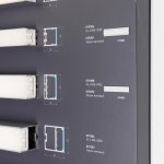 Стенд Профиль Линейный Свет LUX-E10-1760x600mm (DB 3мм, пленка, подсветка) (Arlight, -) Arlight 900