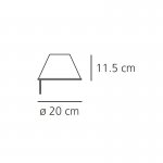 Абажур Artemide 0371050A