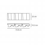 Светильник настенный бра Artemide 0397030A Logico parete