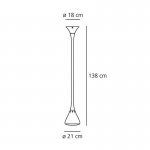 Светильник Artemide 0633010A Pipe