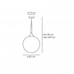 Подвесной светильник Artemide 1051010A