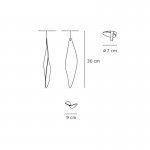 Встраиваемый светильник Artemide 1511010A Cosmic leaf