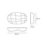Светильник настенный бра Artemide 1620010A Cosmic Landscape 