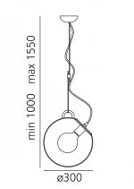 Подвесной светильник Artemide A031010