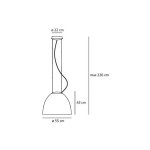 Светильник Artemide A240210 Nur