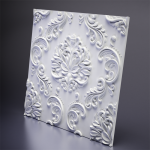 3D Дизайнерская панель из гипса Artpole VALENCIA, 600*600мм, 0,36м2 (арт.М-0039)
