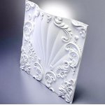 3D Дизайнерская панель из гипса Artpole VALENCIA LED WHITE 3 модуля, 600x600 мм, 0,36 м2 (арт.М-0039-1WH)