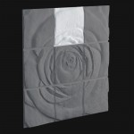3D Дизайнерское панель из гипса Artpole ROSE-2, 600*600мм, 0,36м2 (арт.М-0044-2)