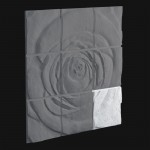 3D Дизайнерское панель из гипса Artpole ROSE-9, 600*600мм, 0,36м2 (арт.М-0044-9)