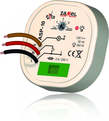 Zamel Таймер лестничный 10с-16мин 300Вт плавное вкл/выкл IP40 в монт. кор. д60 (ASP-10) Zamel Таймер лестничный 10с-16мин 300Вт плавное вкл/выкл IP40 в монт. кор. д60 (ASP-10)