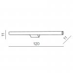 Подсветка для зеркал Azzardo Jaro 120 AZ2094