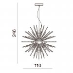 Плафон Azzardo Sirius Stick 110 AZ2121