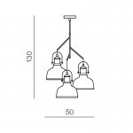 Подвесной светильник Azzardo Darling 3 line AZ2145