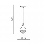 Подвесной светильник Azzardo Cecilia 1 AZ2172