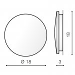 Настенный светильник Azzardo Ancona M AZ2193