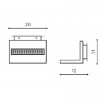 Настенный светильник Azzardo Latona AZ2205