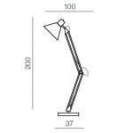 Торшер Azzardo Kipsar AZ2367