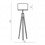 Торшер Azzardo Sintra AZ2410