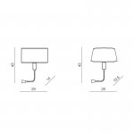 Настенный светильник Azzardo Amadeo lambody LED AZ2418