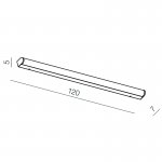 Настенный светильник Azzardo Petra 120 AZ2470