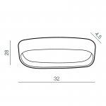 Накладной светильник  Azzardo Pienza 4000K AZ2718