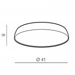 Накладной светильник  Azzardo Cortona 41 4000K AZ2733